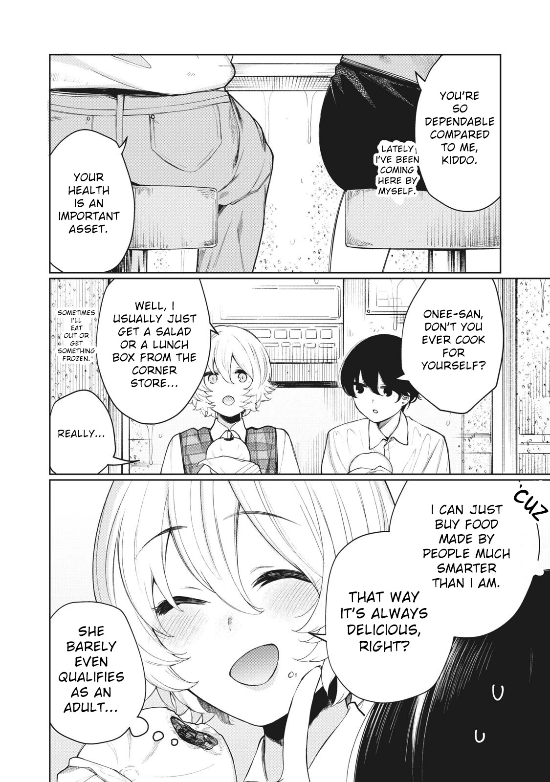 Hey boy! Let's take a break. Chapter 24 page 10 - Chapter 24: Wanna stay out of the rain?