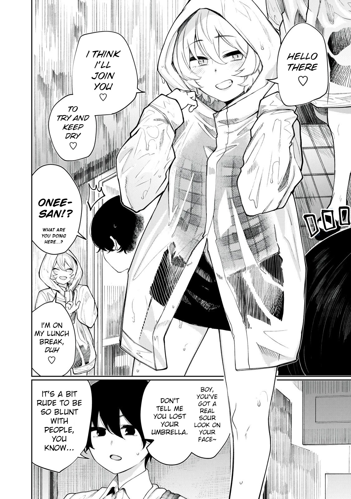 Hey boy! Let's take a break. Chapter 24 page 4 - Chapter 24: Wanna stay out of the rain?