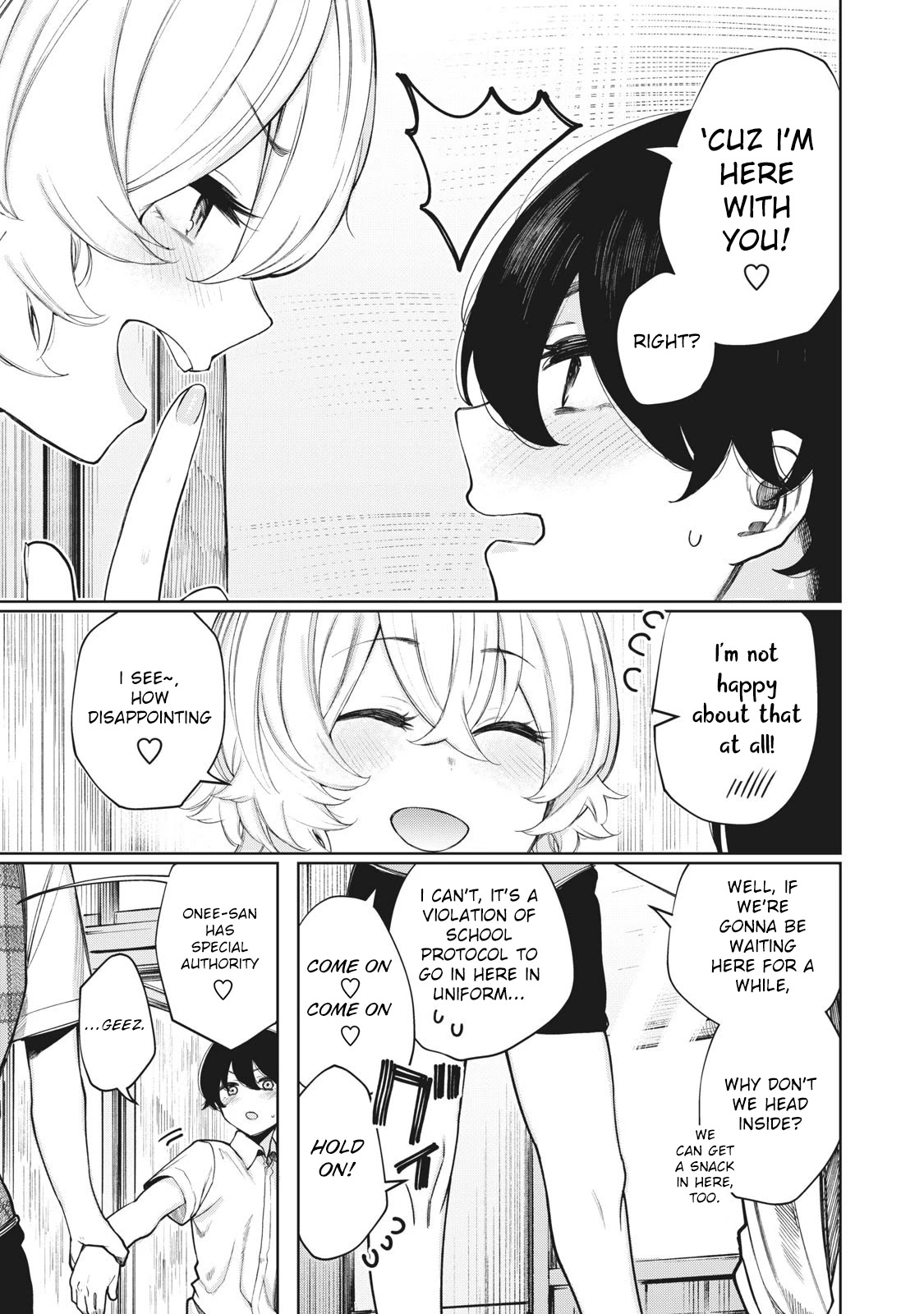 Hey boy! Let's take a break. Chapter 24 page 7 - Chapter 24: Wanna stay out of the rain?