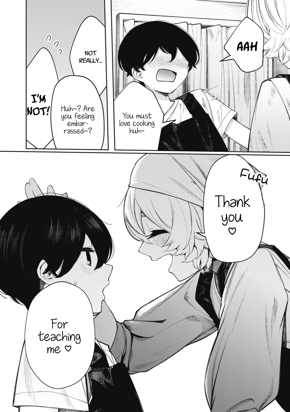 Hey boy! Let's take a break. Chapter 26 page 13 - Chapter 26: Shall We Cook?