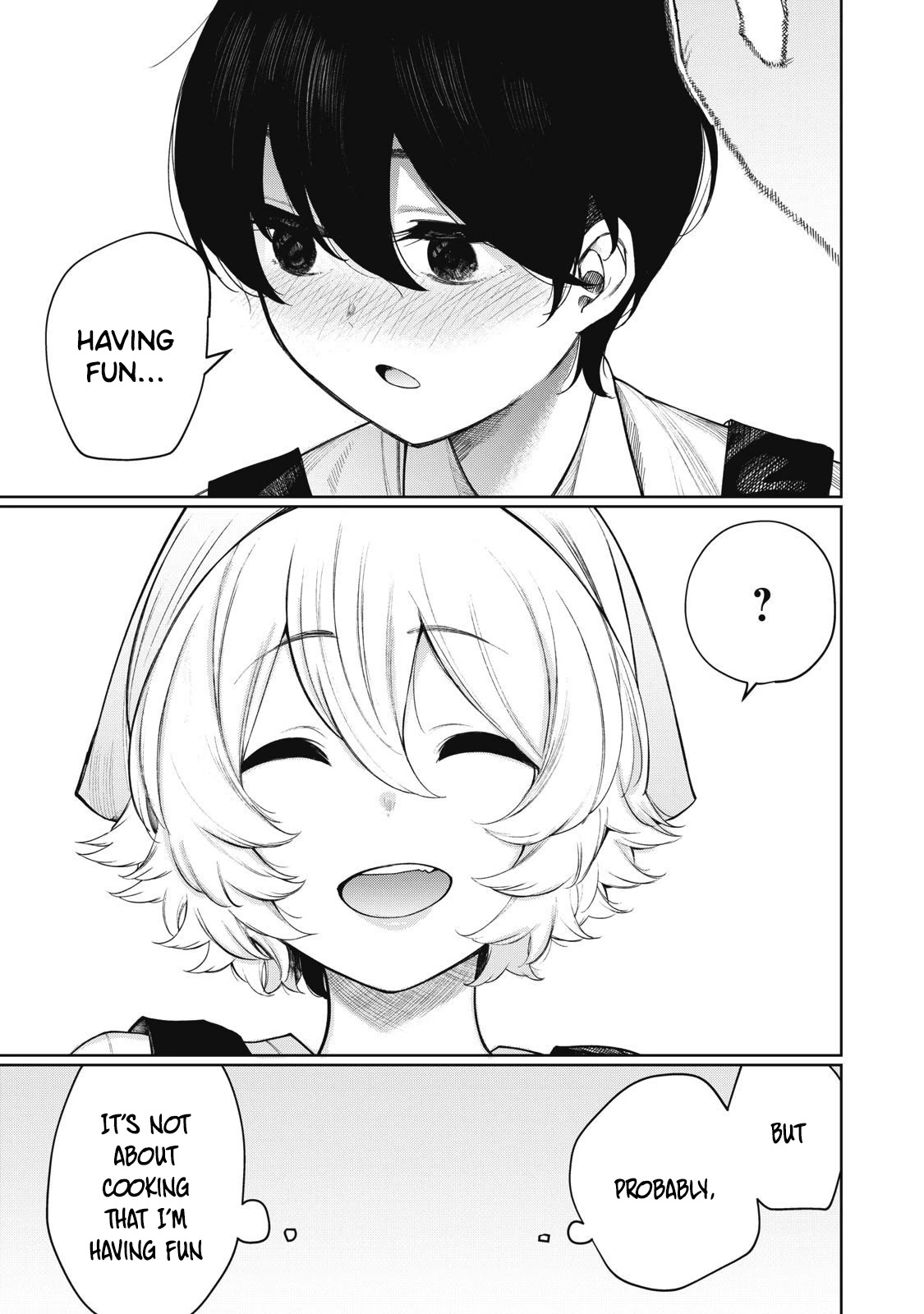 Hey boy! Let's take a break. Chapter 26 page 14 - Chapter 26: Shall We Cook?