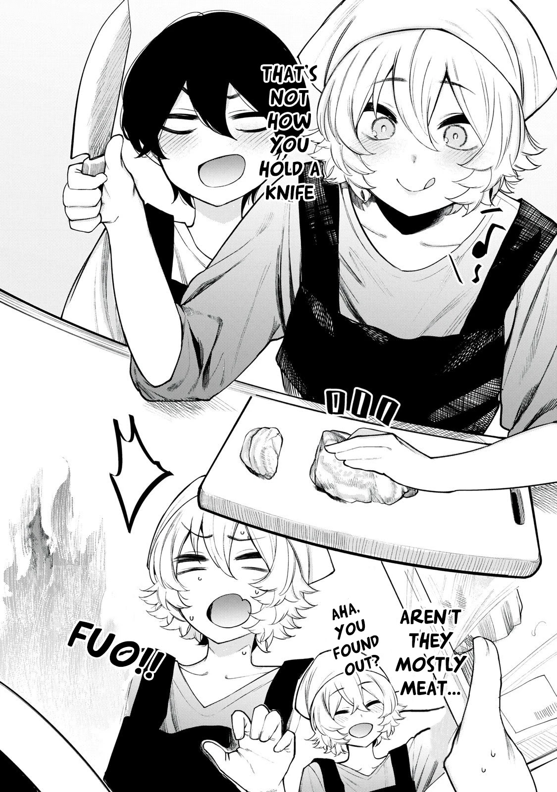 Hey boy! Let's take a break. Chapter 26 page 9 - Chapter 26: Shall We Cook?