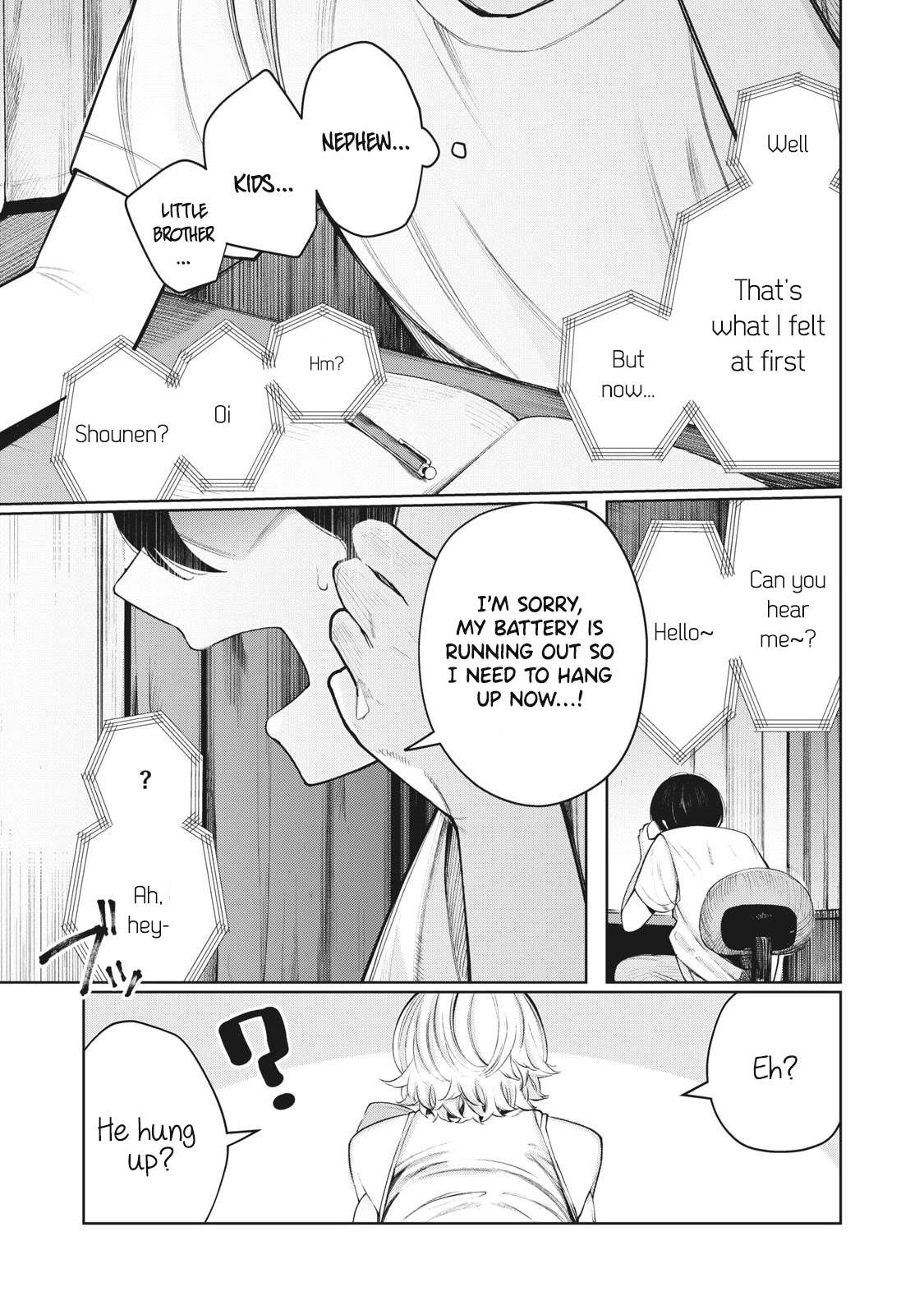 Hey boy! Let's take a break. Chapter 29 page 12 - Chapter 29: Let's Call?