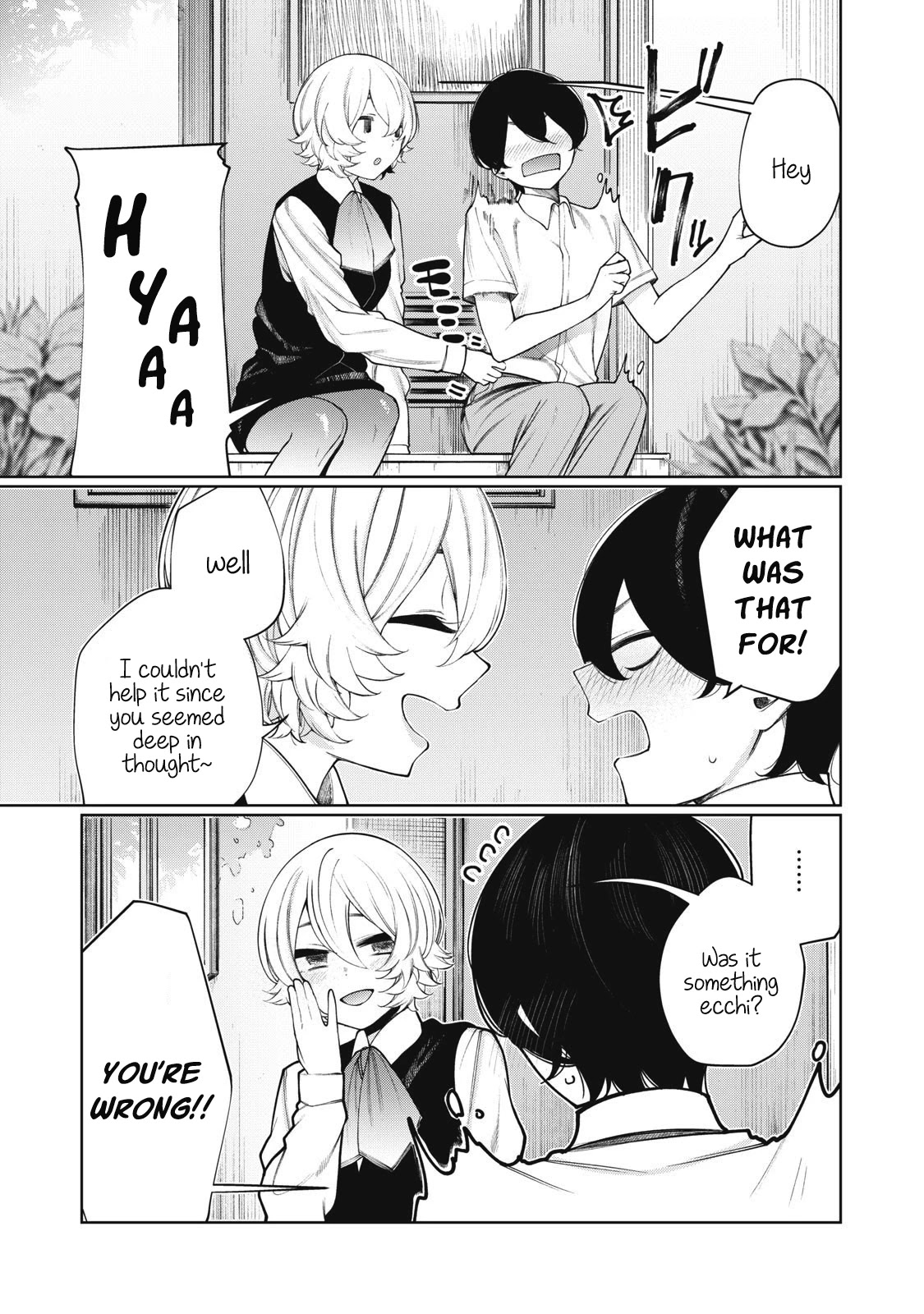 Hey boy! Let's take a break. Chapter 31 page 12 - Chapter 31: Let's Student?