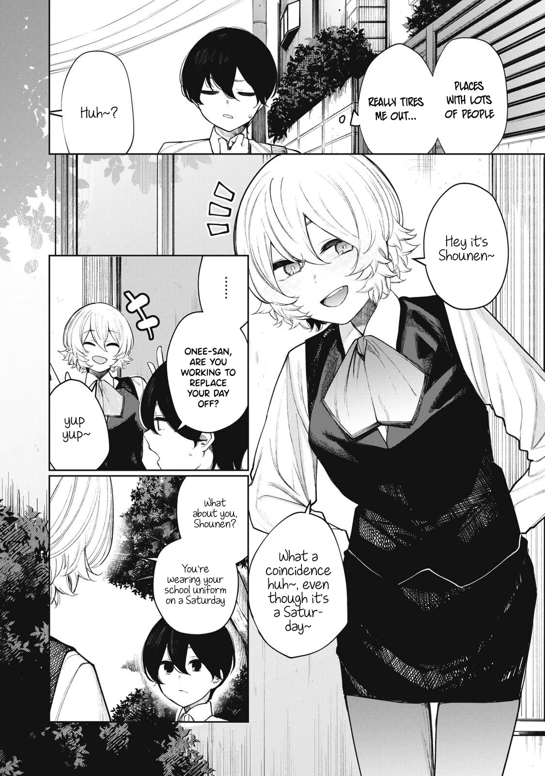Hey boy! Let's take a break. Chapter 31 page 3 - Chapter 31: Let's Student?
