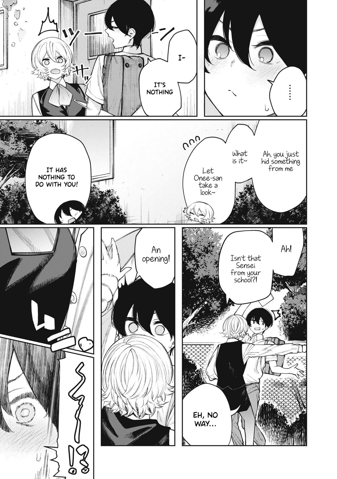 Hey boy! Let's take a break. Chapter 31 page 4 - Chapter 31: Let's Student?
