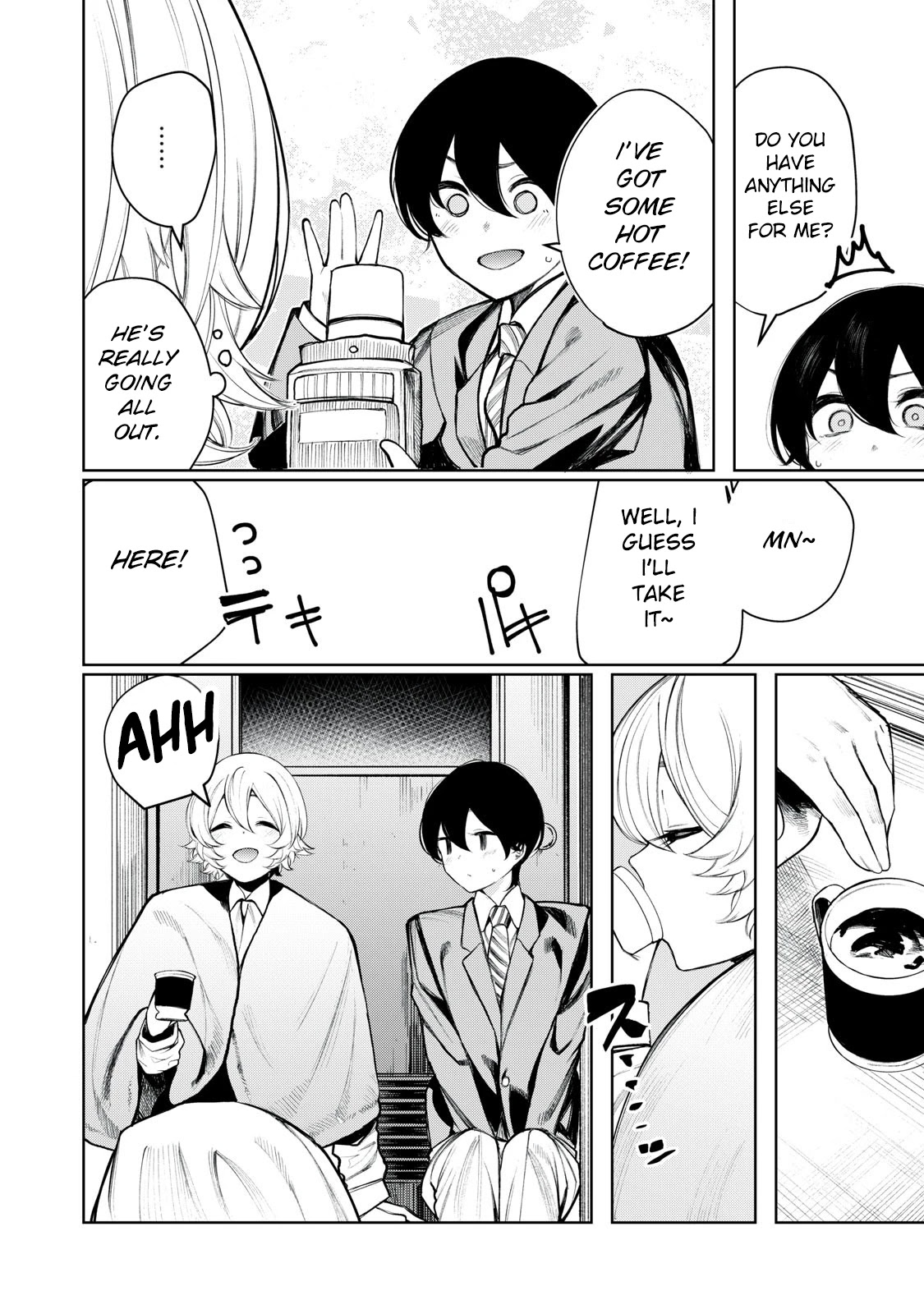 Hey boy! Let's take a break. Chapter 33 page 6 - Chapter 33: Wanna warm up?
