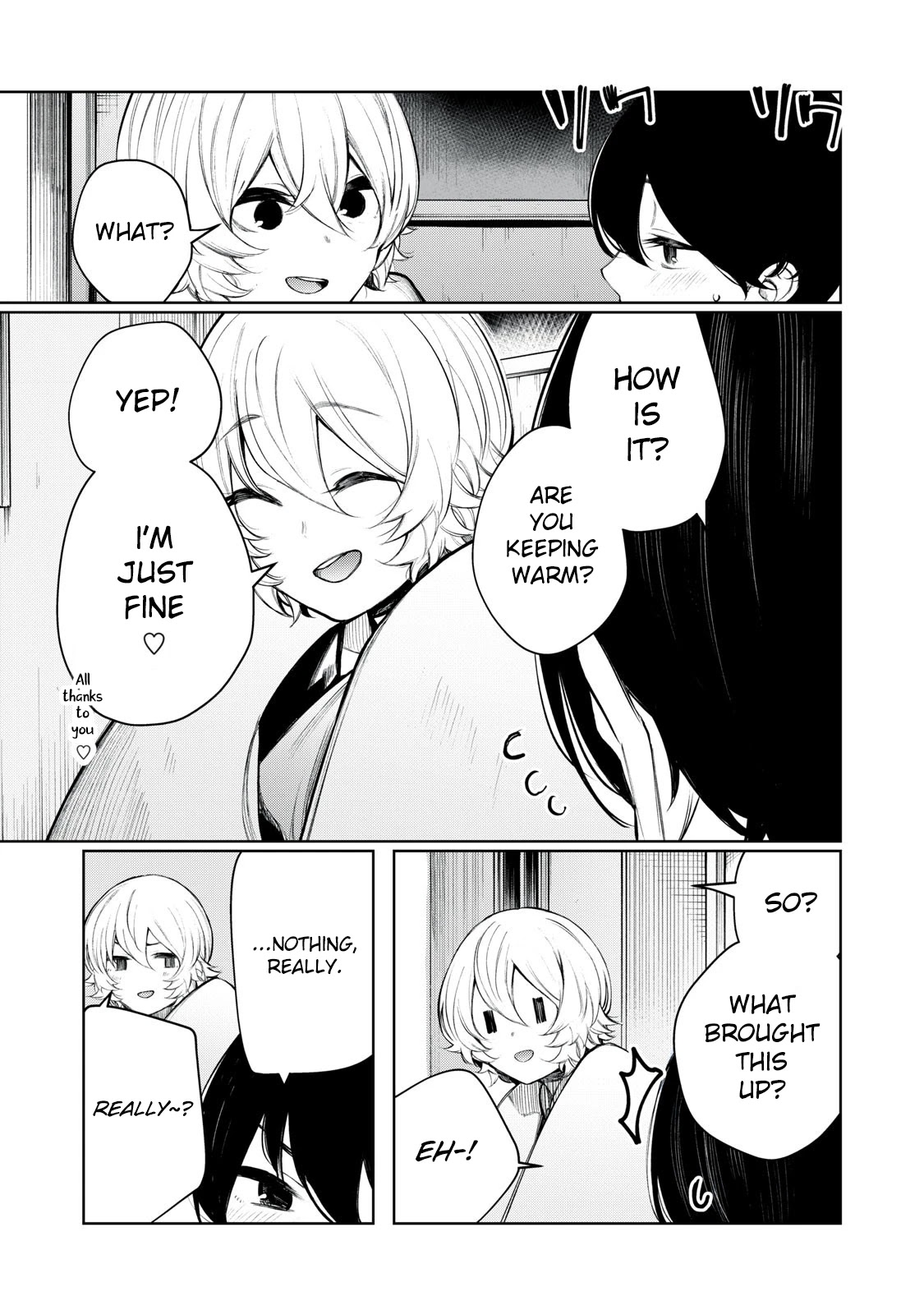 Hey boy! Let's take a break. Chapter 33 page 7 - Chapter 33: Wanna warm up?