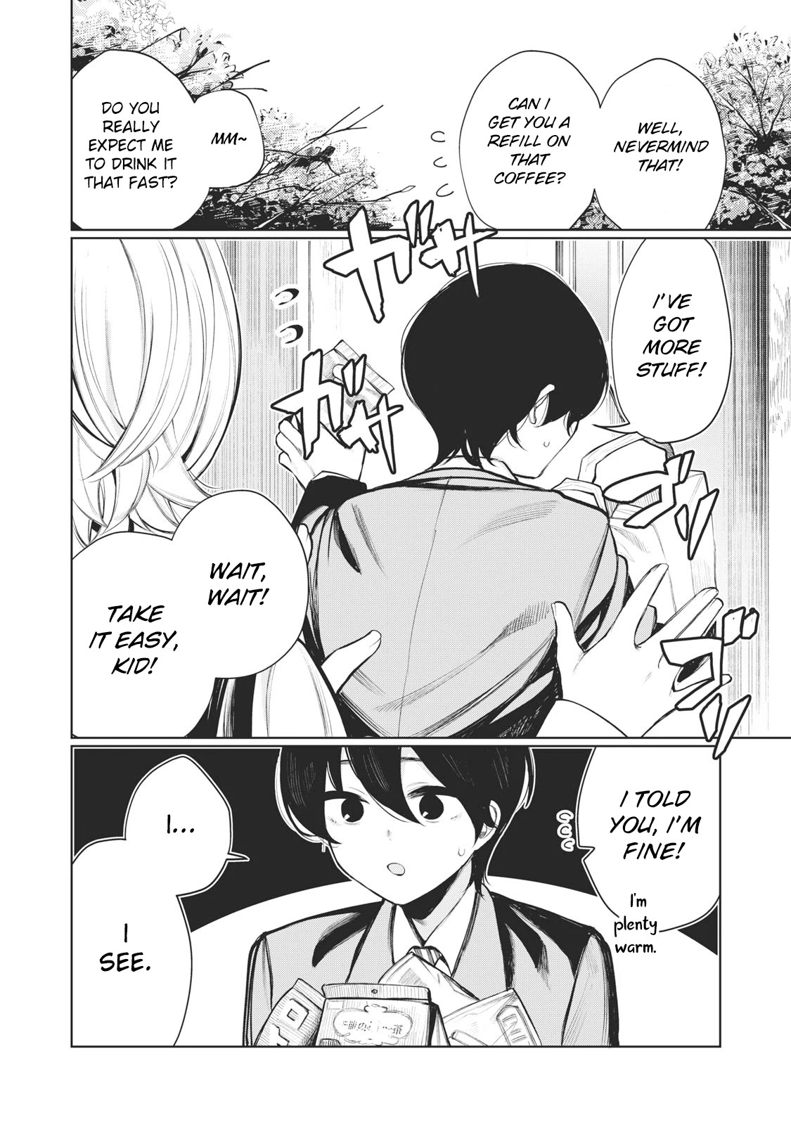 Hey boy! Let's take a break. Chapter 33 page 8 - Chapter 33: Wanna warm up?