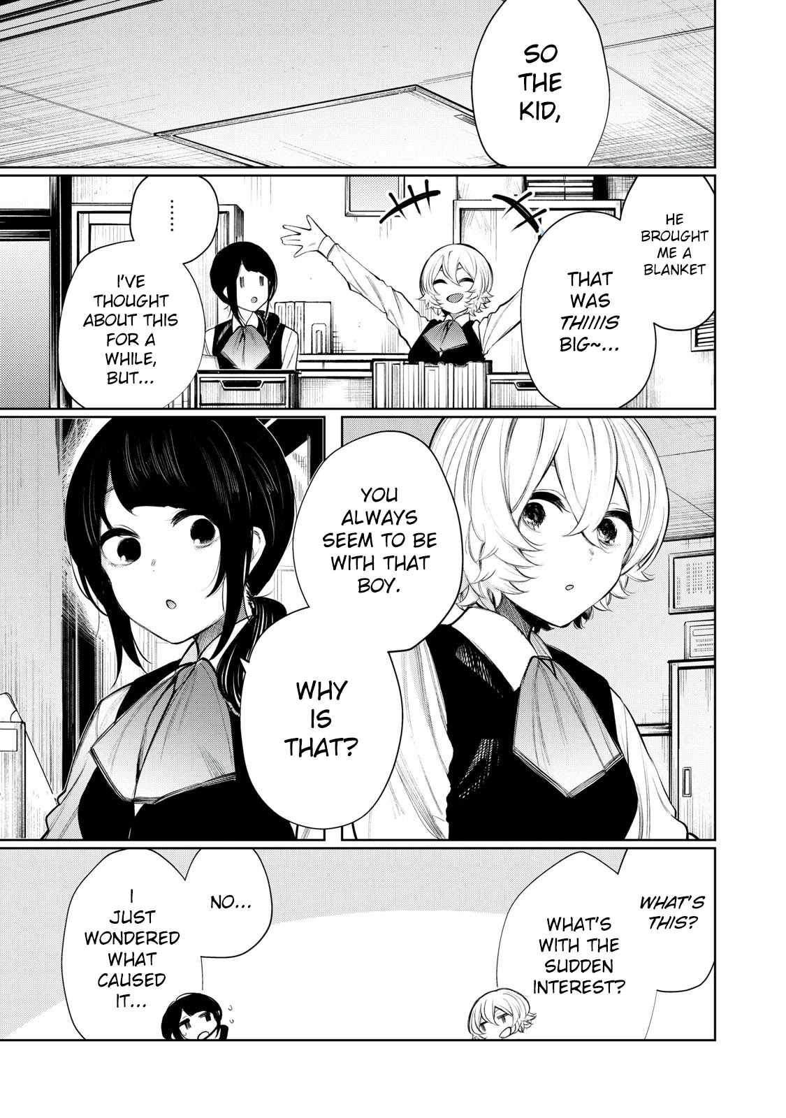 Hey boy! Let's take a break. Chapter 34 page 1 - Chapter 34: Wanna look back?