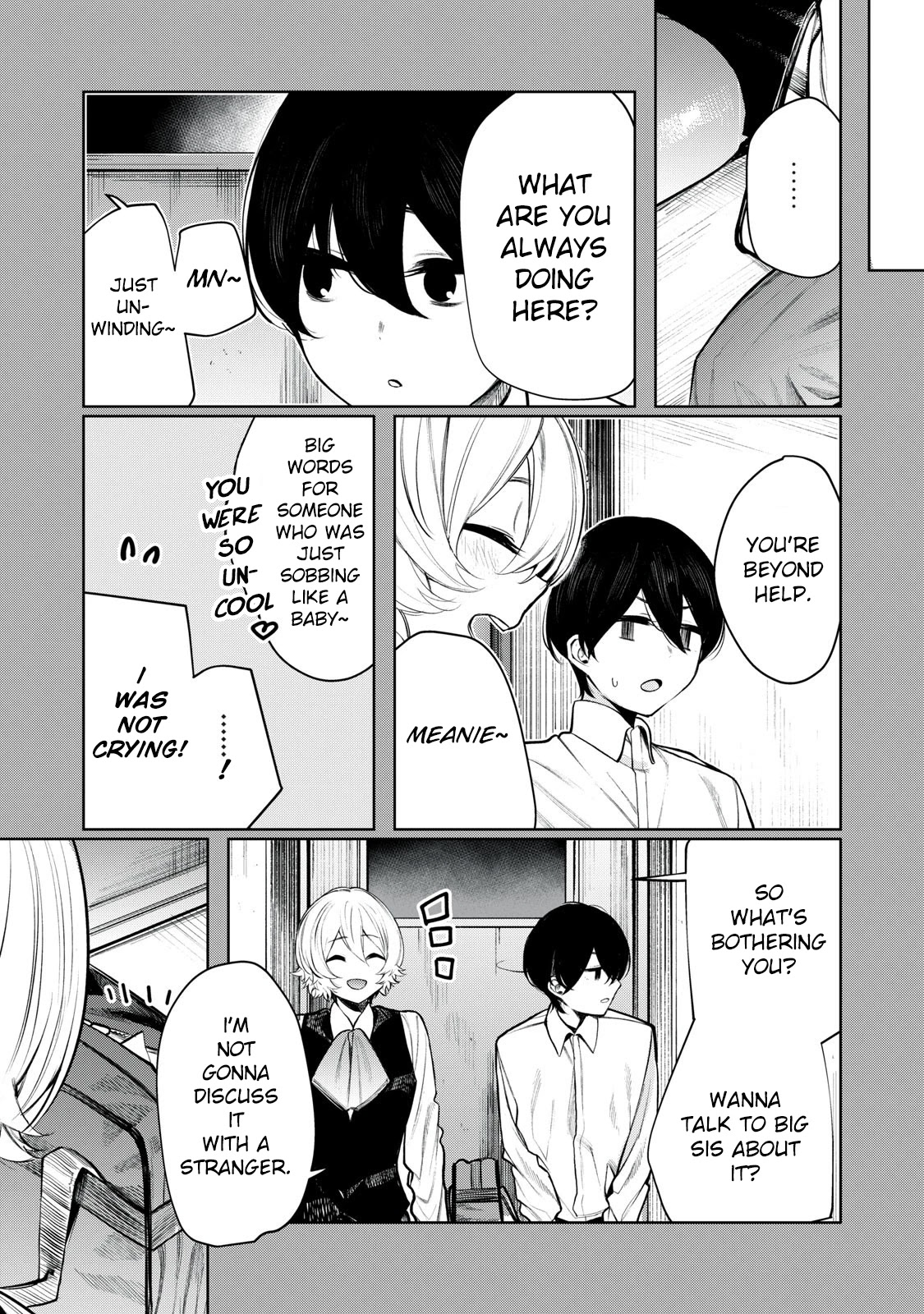 Hey boy! Let's take a break. Chapter 34 page 11 - Chapter 34: Wanna look back?