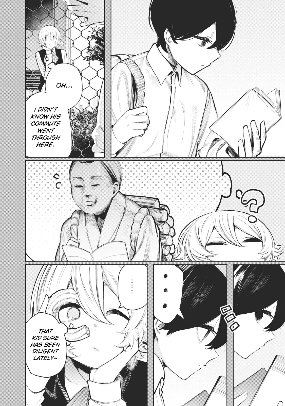 Hey boy! Let's take a break. Chapter 34 page 6 - Chapter 34: Wanna look back?