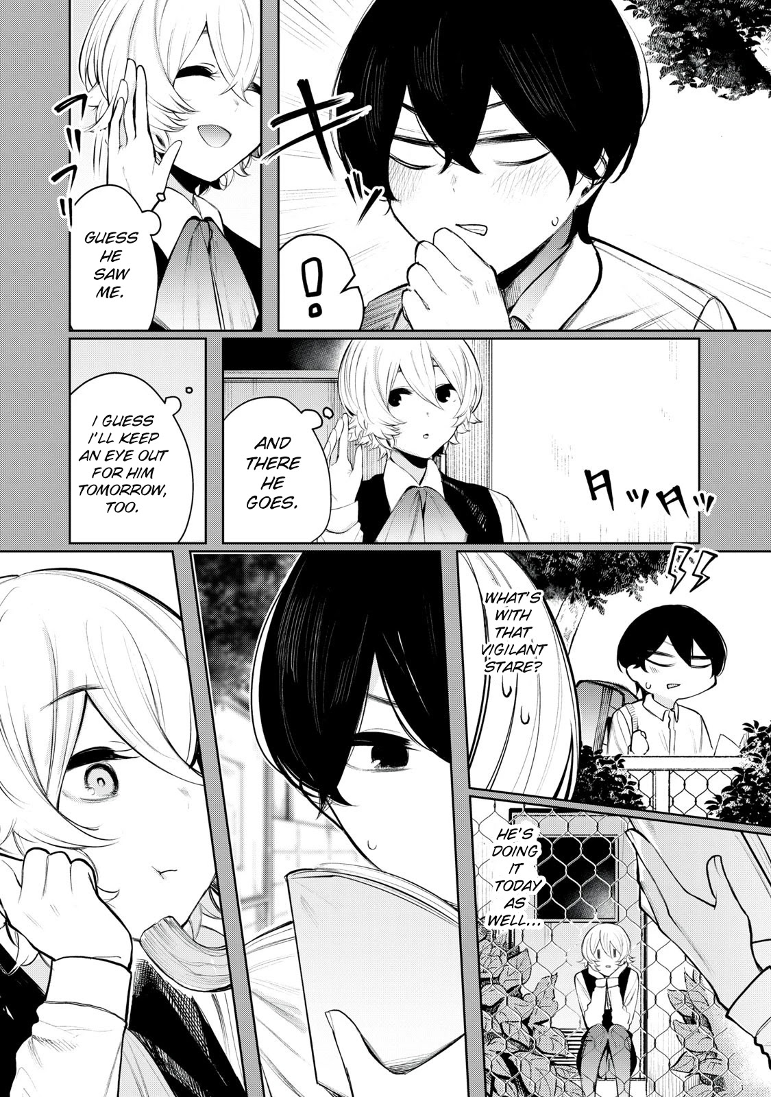 Hey boy! Let's take a break. Chapter 34 page 8 - Chapter 34: Wanna look back?