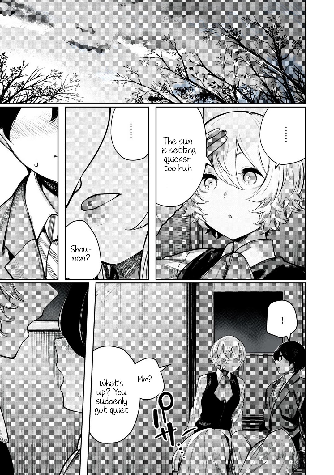 Hey boy! Let's take a break. Chapter 35 page 12 - Chapter 35: Let's Be Aware?