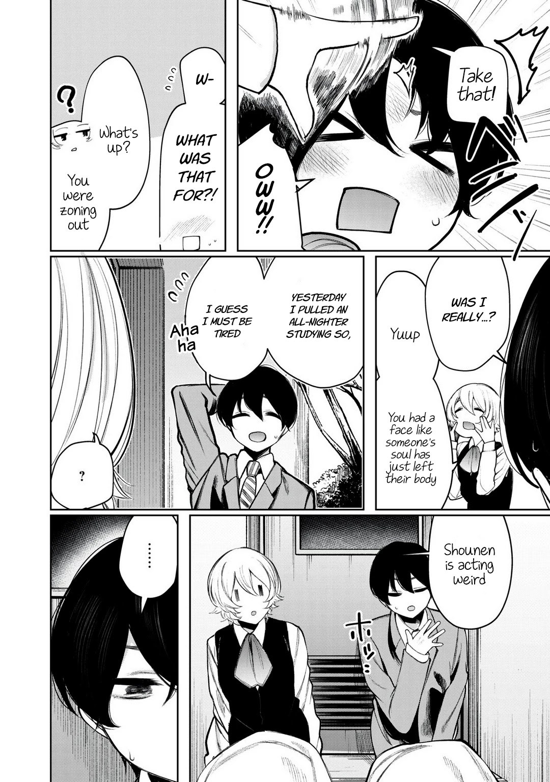 Hey boy! Let's take a break. Chapter 35 page 7 - Chapter 35: Let's Be Aware?