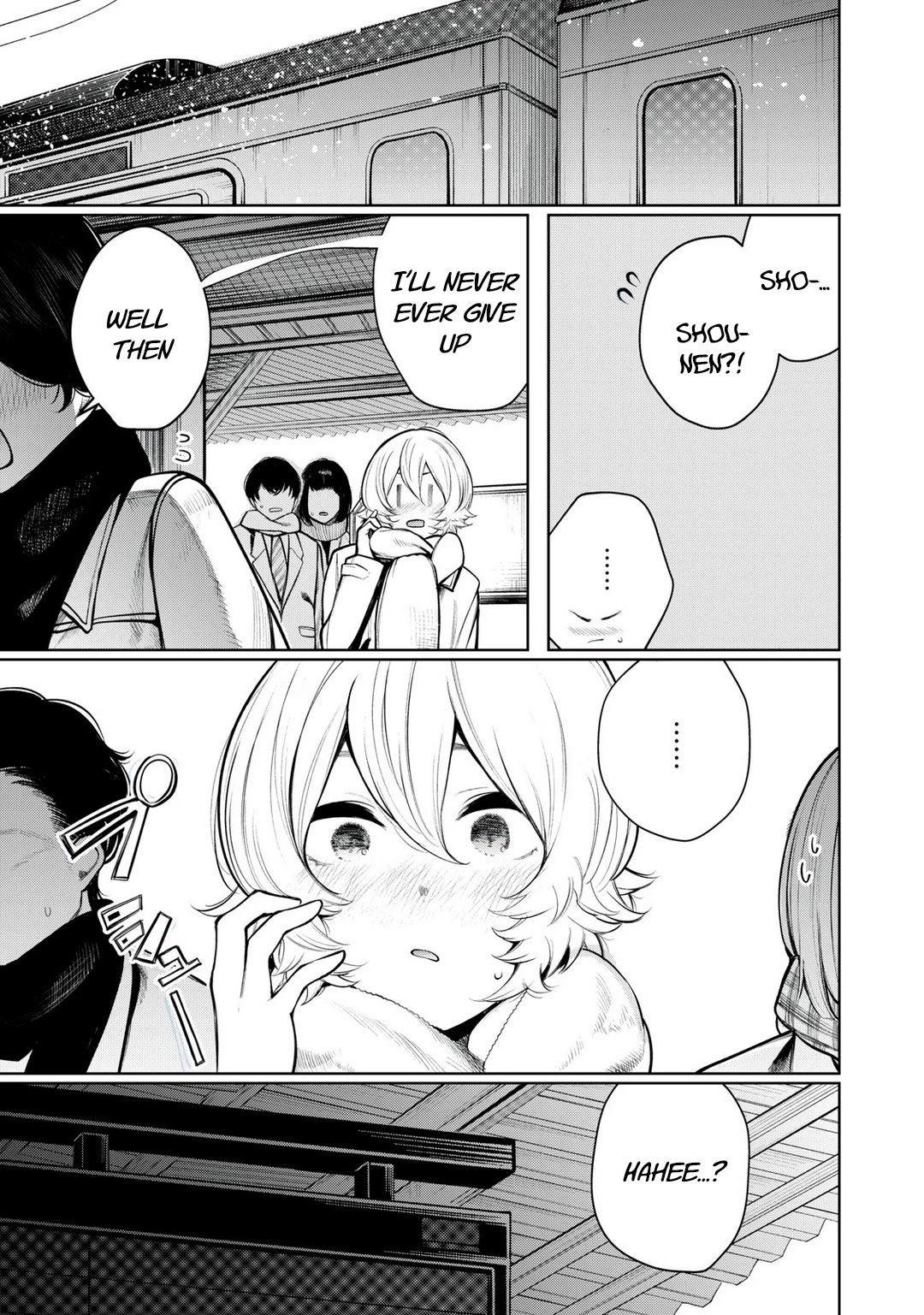 Hey boy! Let's take a break. Chapter 38 page 14 - Chapter 38: Let's Do Our Best?