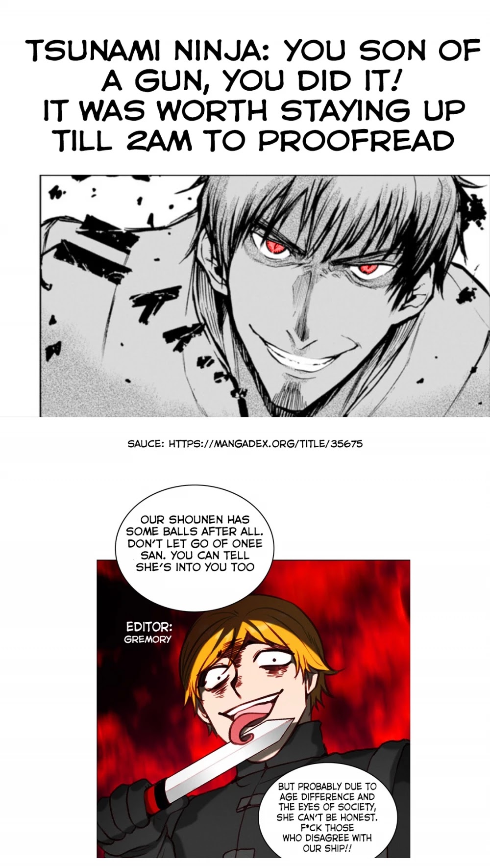 Hey boy! Let's take a break. Chapter 38 page 16 - Chapter 38: Let's Do Our Best?
