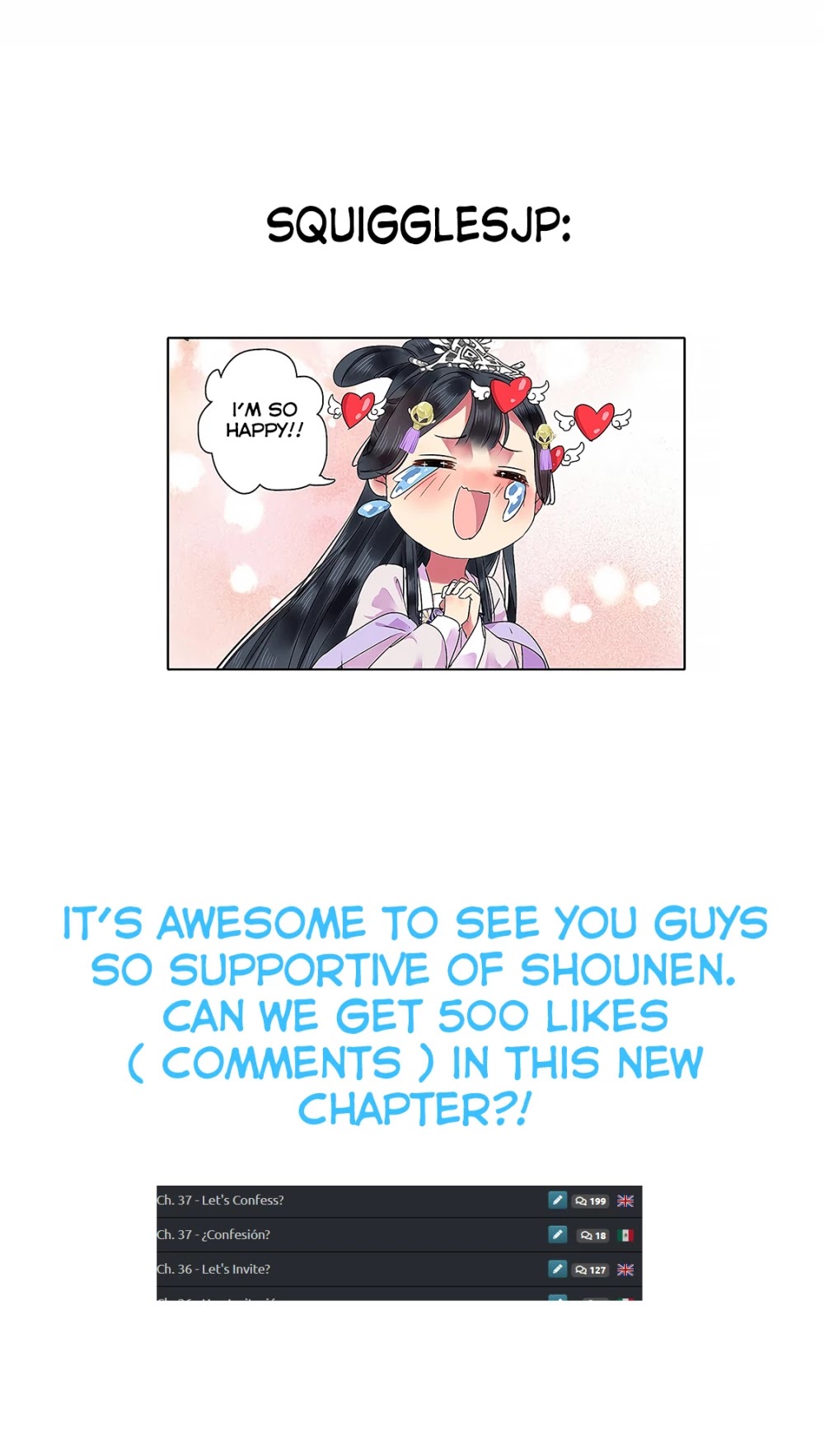 Hey boy! Let's take a break. Chapter 38 page 17 - Chapter 38: Let's Do Our Best?