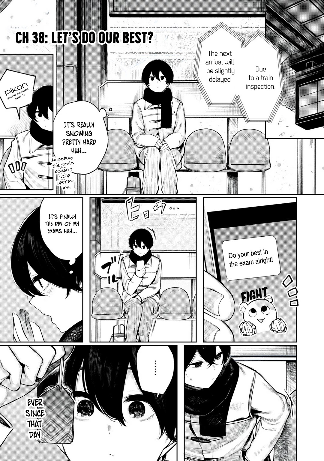 Hey boy! Let's take a break. Chapter 38 page 2 - Chapter 38: Let's Do Our Best?
