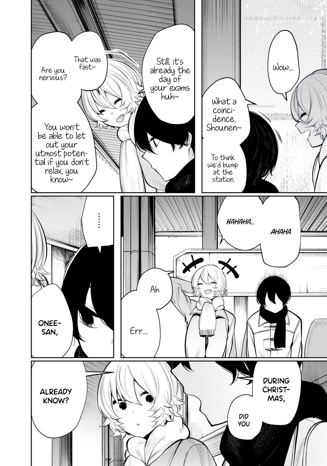 Hey boy! Let's take a break. Chapter 38 page 5 - Chapter 38: Let's Do Our Best?