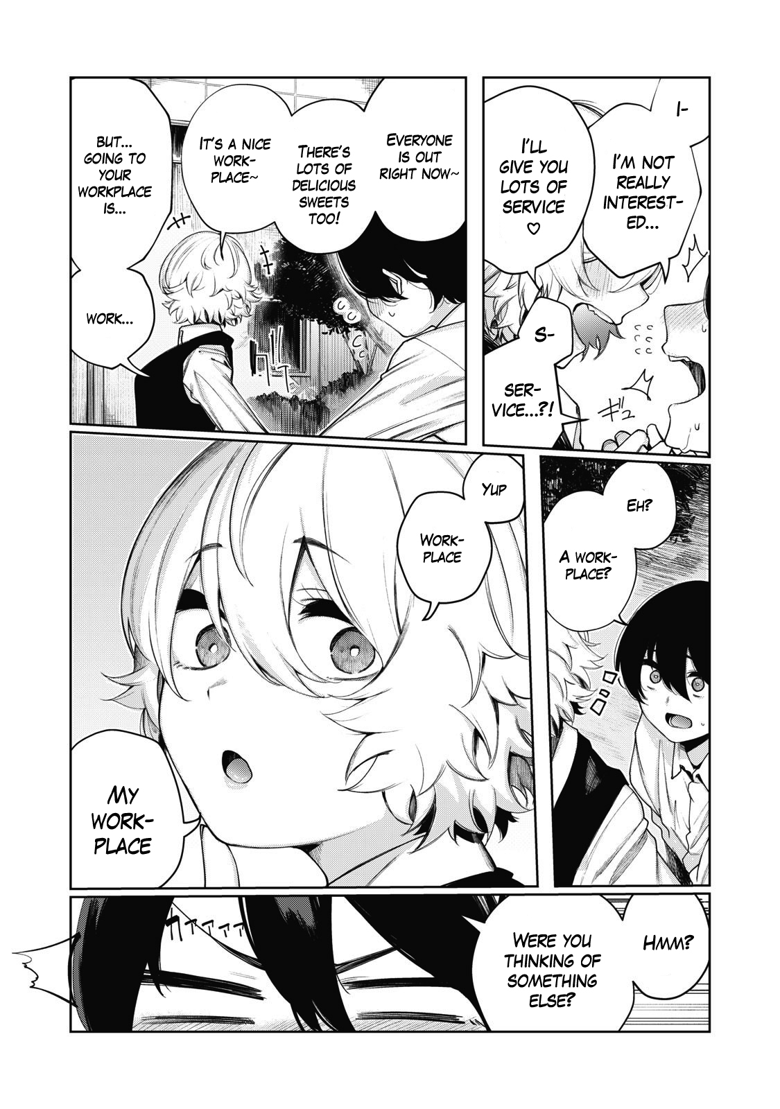 Hey boy! Let's take a break. Chapter 5 page 14 - Chapter 5: Would You Come Closer?