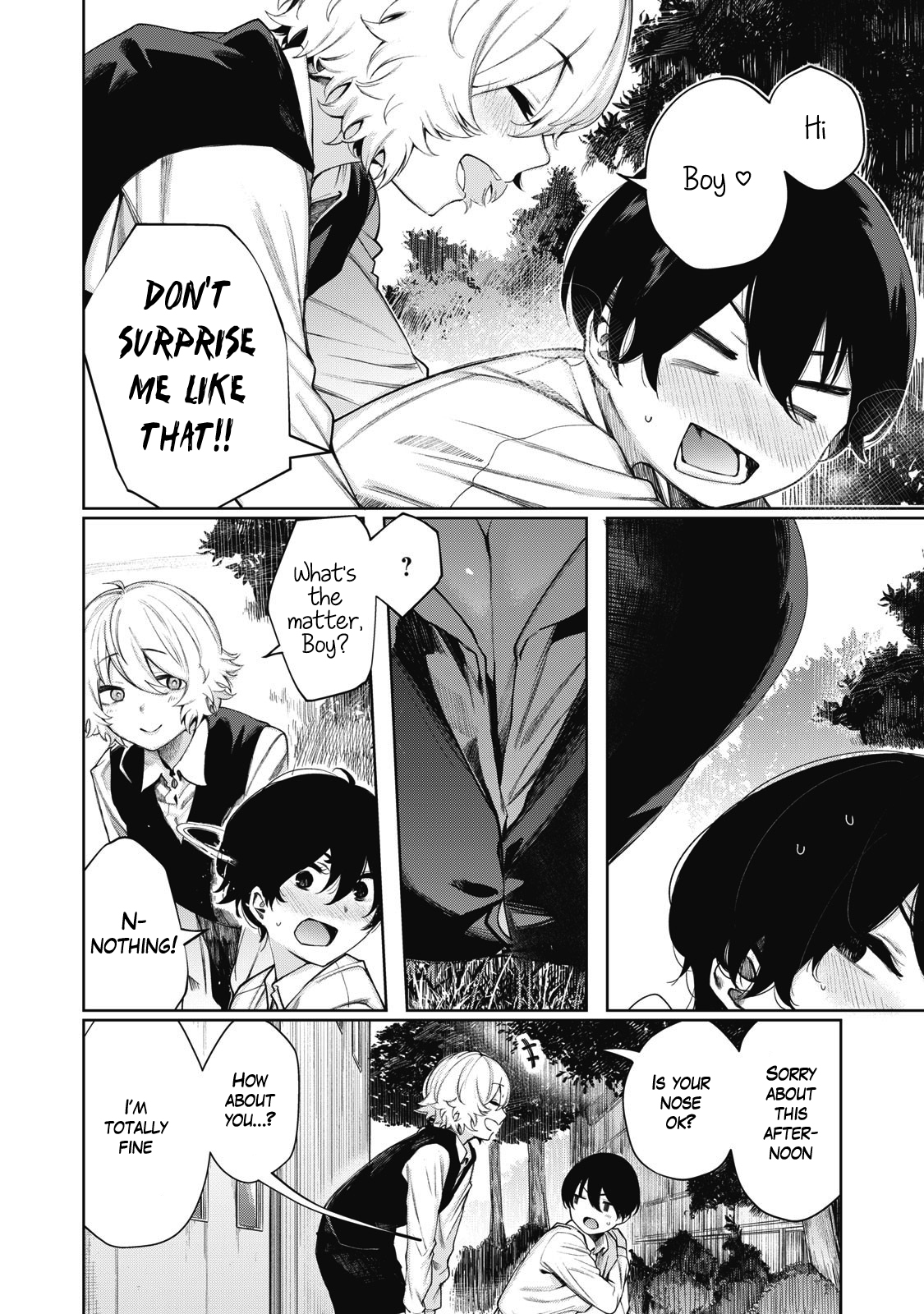 Hey boy! Let's take a break. Chapter 5 page 9 - Chapter 5: Would You Come Closer?