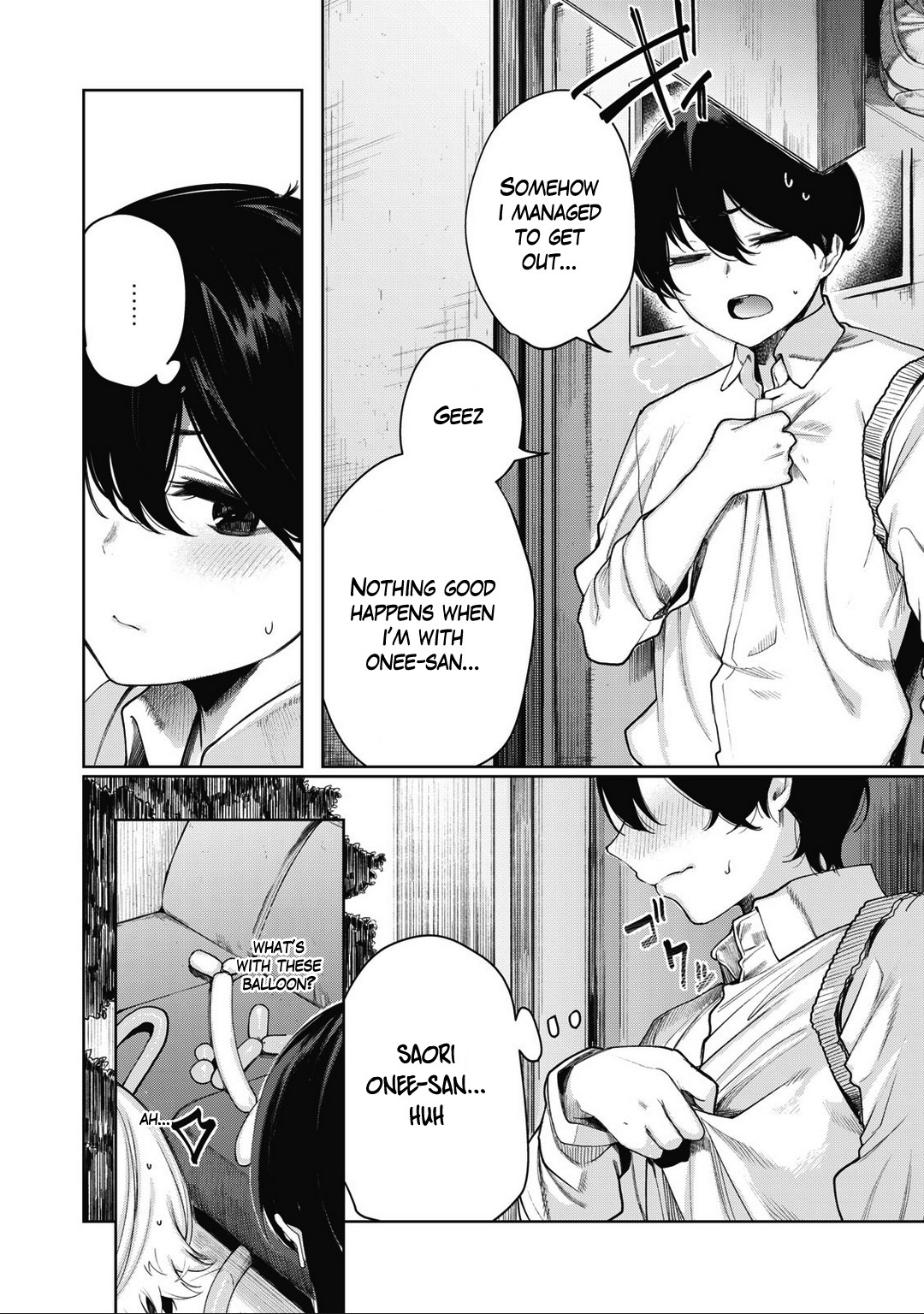 Hey boy! Let's take a break. Chapter 6 page 15 - Chapter 6: Let's Peek?