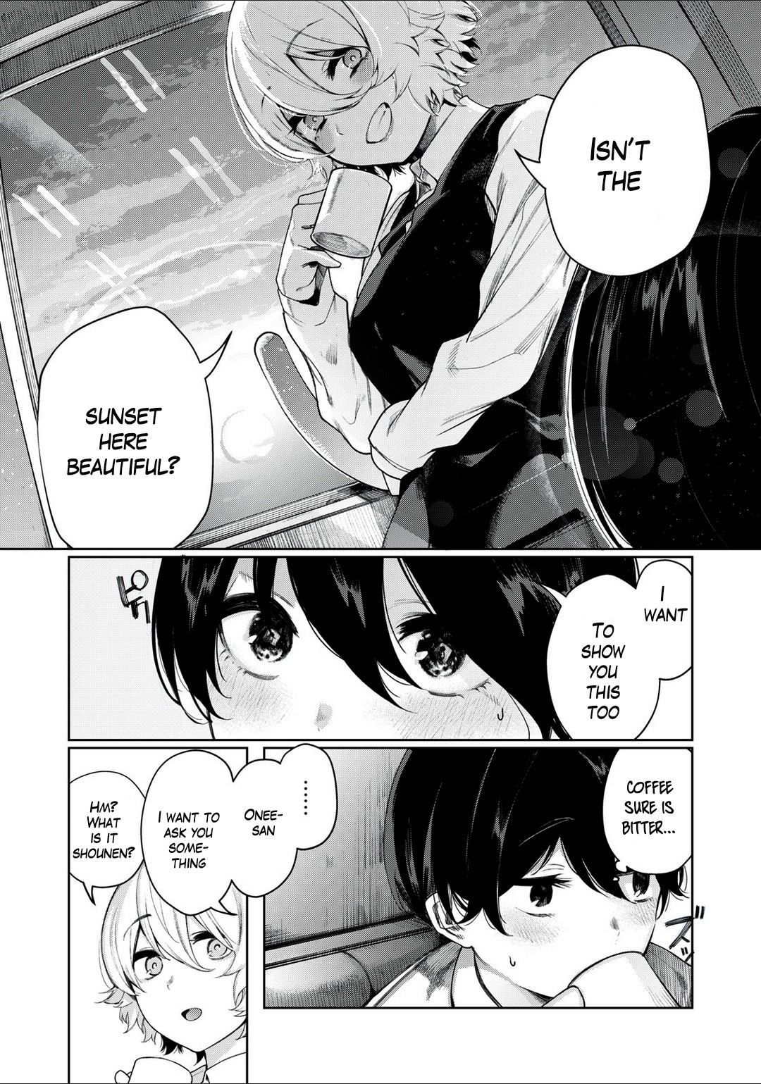 Hey boy! Let's take a break. Chapter 6 page 6 - Chapter 6: Let's Peek?