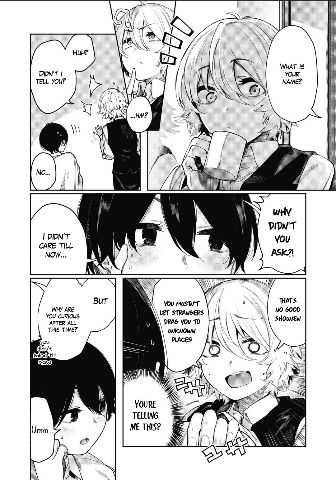 Hey boy! Let's take a break. Chapter 6 page 7 - Chapter 6: Let's Peek?