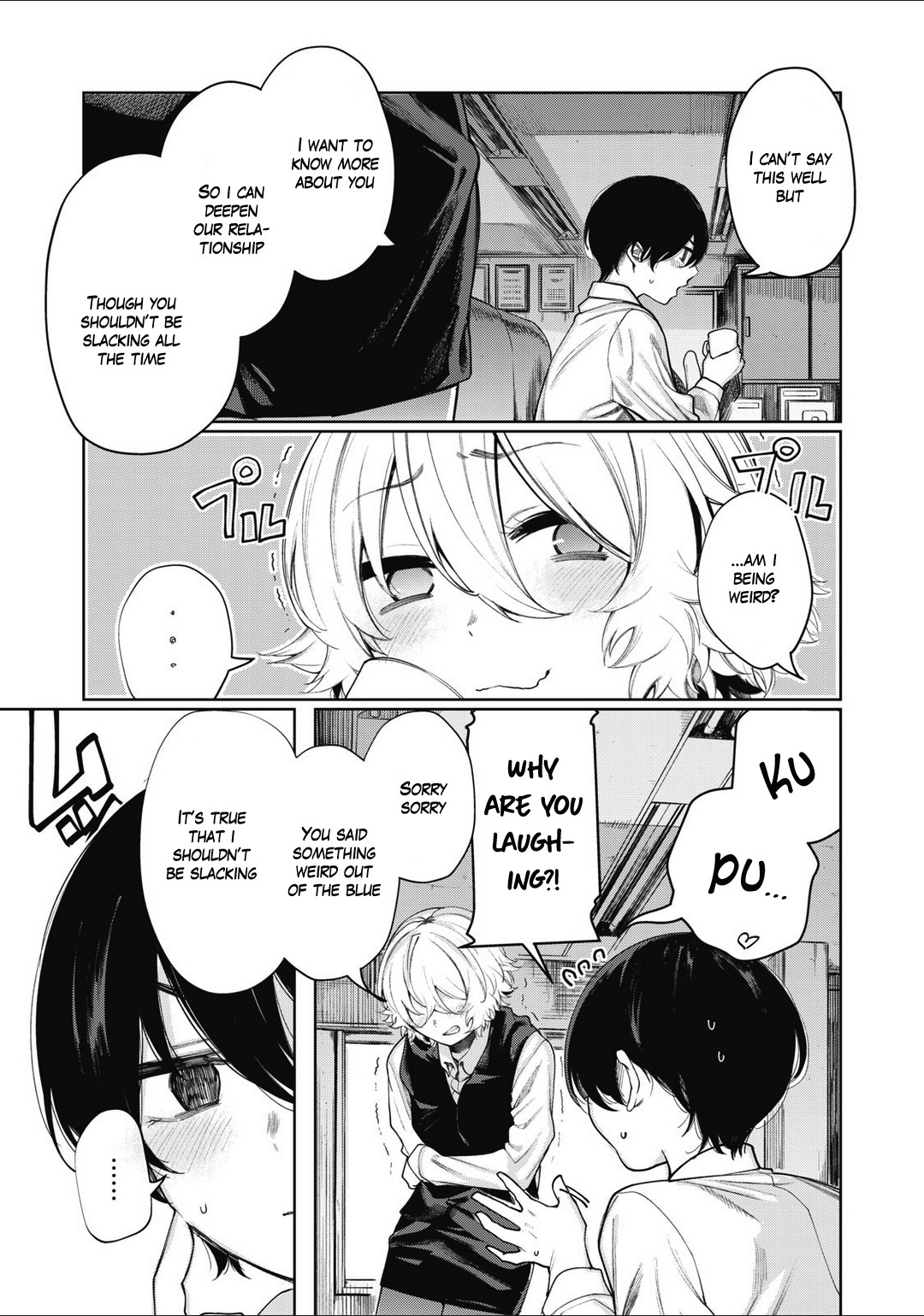 Hey boy! Let's take a break. Chapter 6 page 8 - Chapter 6: Let's Peek?