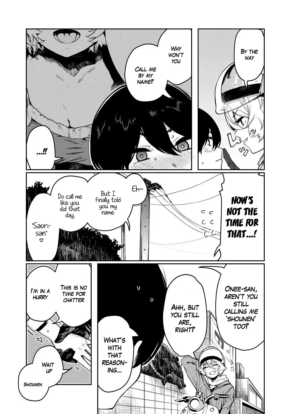 Hey boy! Let's take a break. Chapter 7 page 8 - Chapter 7: Won't you ride?