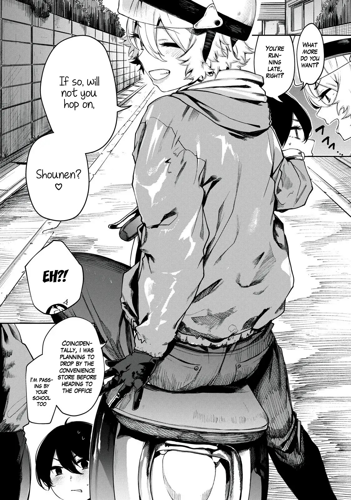 Hey boy! Let's take a break. Chapter 7 page 9 - Chapter 7: Won't you ride?