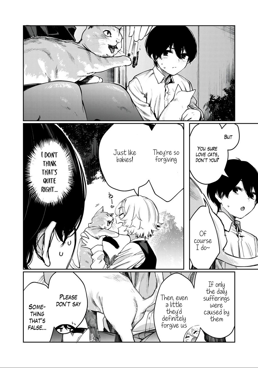 Hey boy! Let's take a break. Chapter 8 page 13 - Chapter 8: Let's Mofu? (Fluffy)