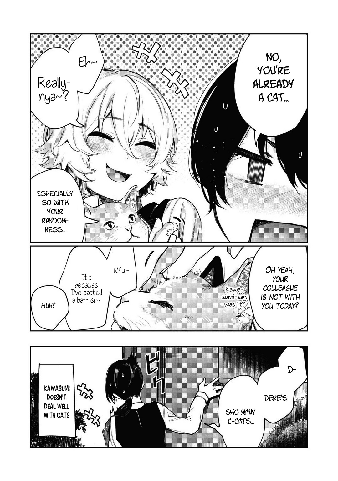Hey boy! Let's take a break. Chapter 8 page 15 - Chapter 8: Let's Mofu? (Fluffy)