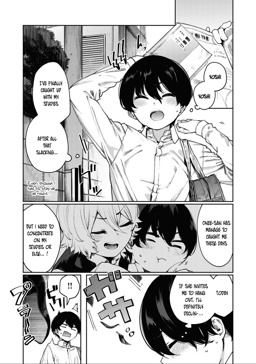 Hey boy! Let's take a break. Chapter 8 page 2 - Chapter 8: Let's Mofu? (Fluffy)