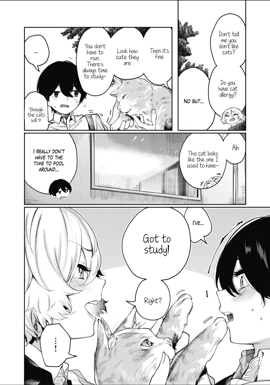 Hey boy! Let's take a break. Chapter 8 page 7 - Chapter 8: Let's Mofu? (Fluffy)