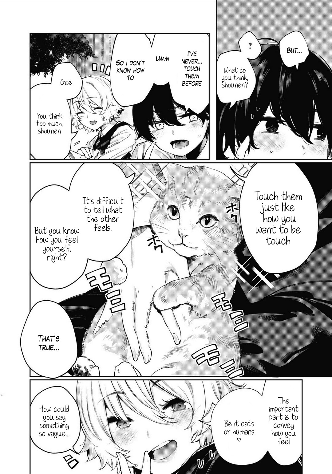 Hey boy! Let's take a break. Chapter 8 page 9 - Chapter 8: Let's Mofu? (Fluffy)