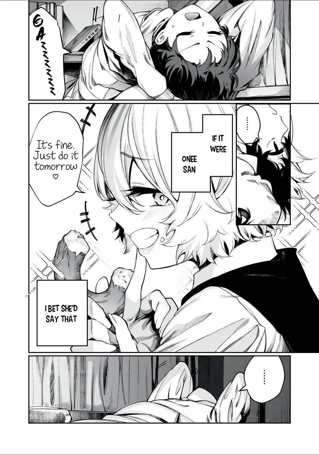 Hey boy! Let's take a break. Chapter 9 page 7 - Chapter 9: Shall We Stay Up Late?