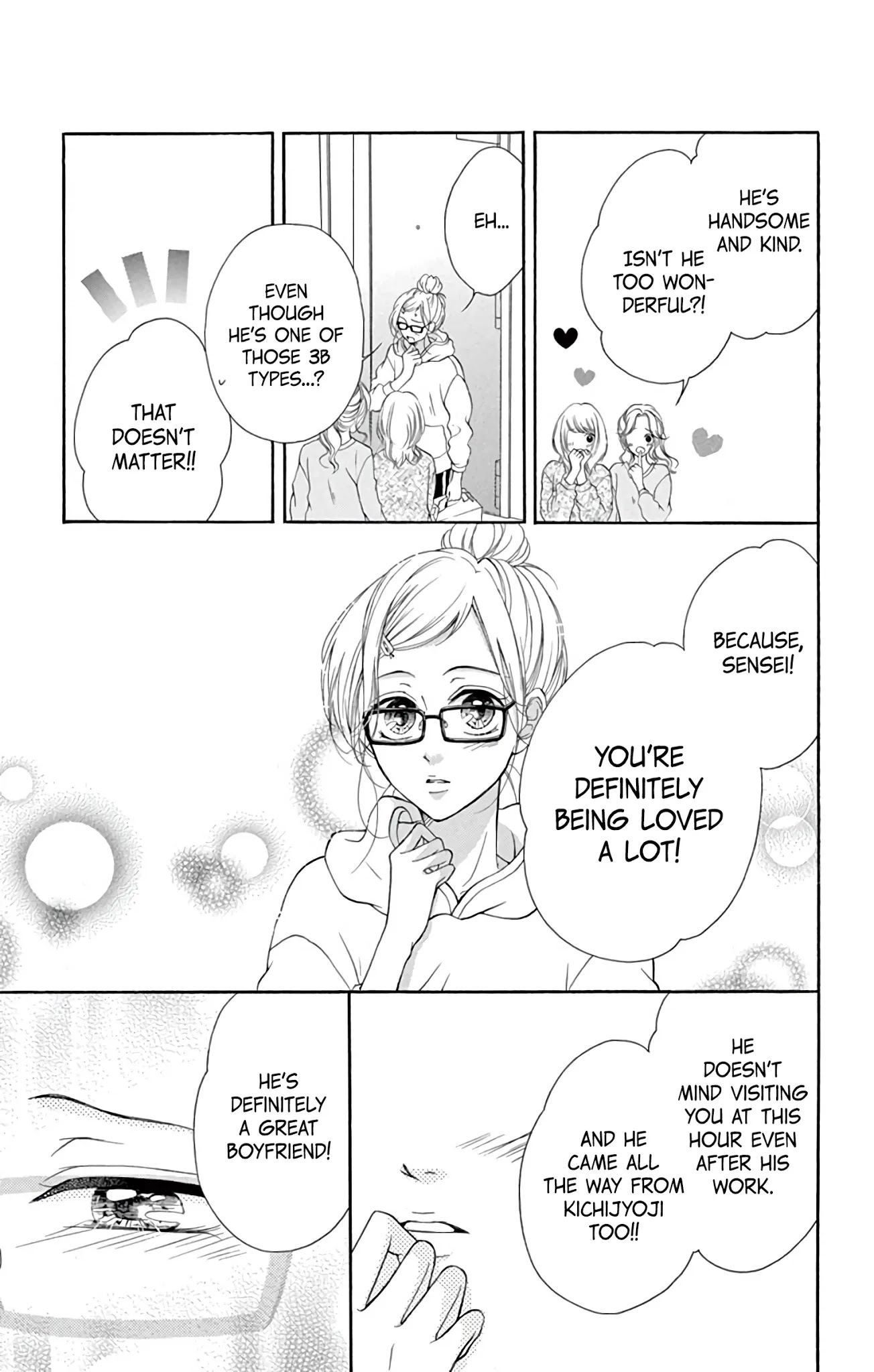 Hey Miss, Don't You Know? Chapter 3.2 page 13 - Chapter 3.2: Extra 2: The 3B Types of Boyfriends