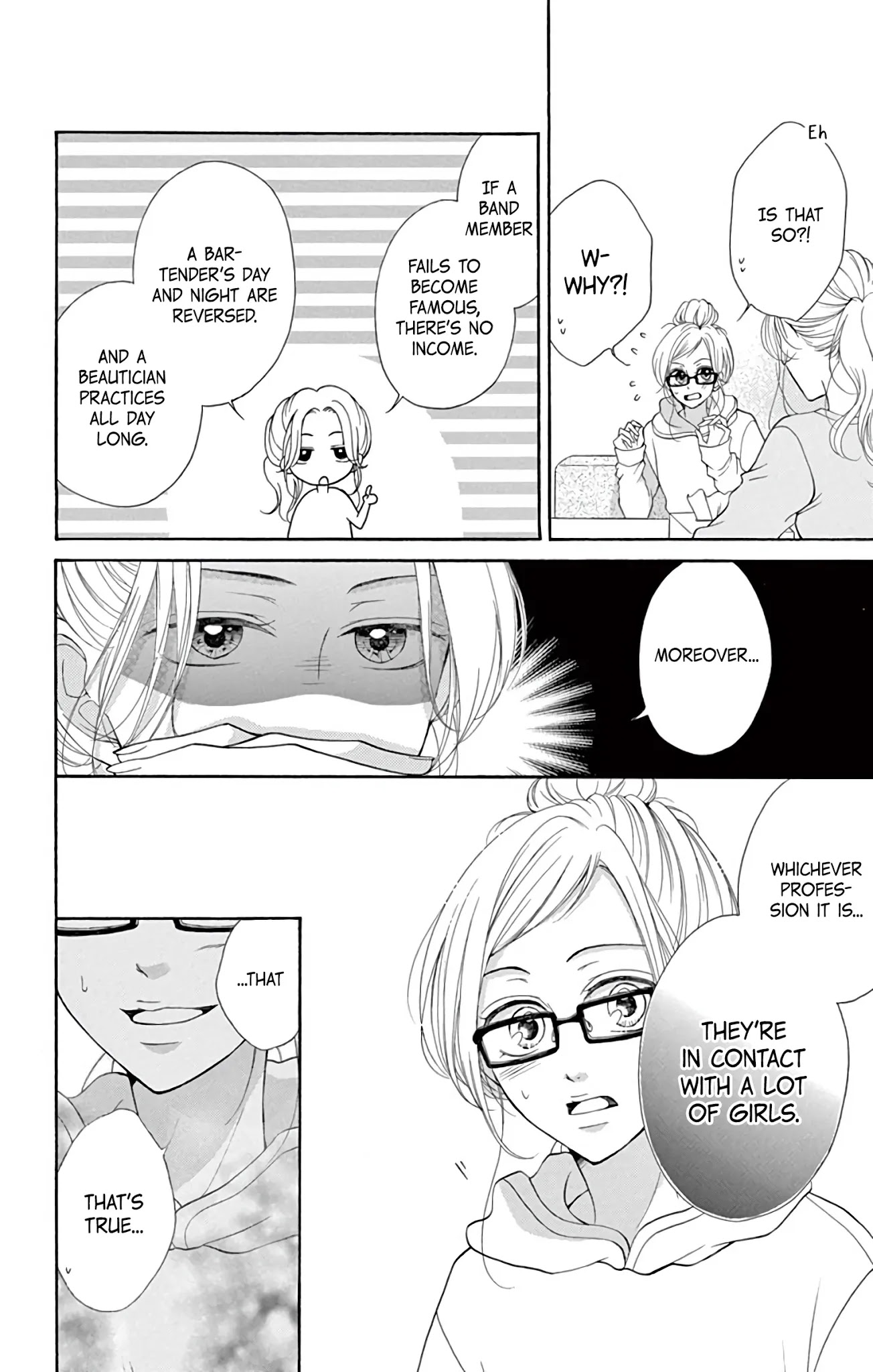 Hey Miss, Don't You Know? Chapter 3.2 page 4 - Chapter 3.2: Extra 2: The 3B Types of Boyfriends