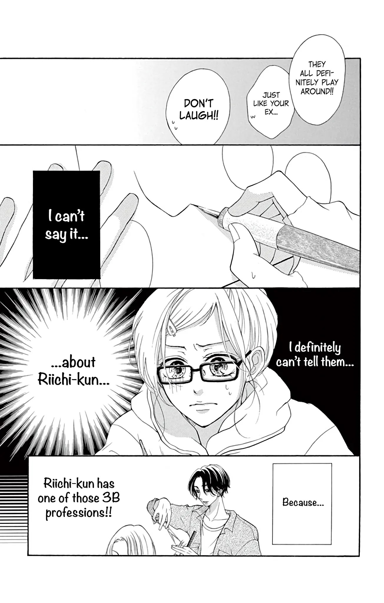 Hey Miss, Don't You Know? Chapter 3.2 page 5 - Chapter 3.2: Extra 2: The 3B Types of Boyfriends