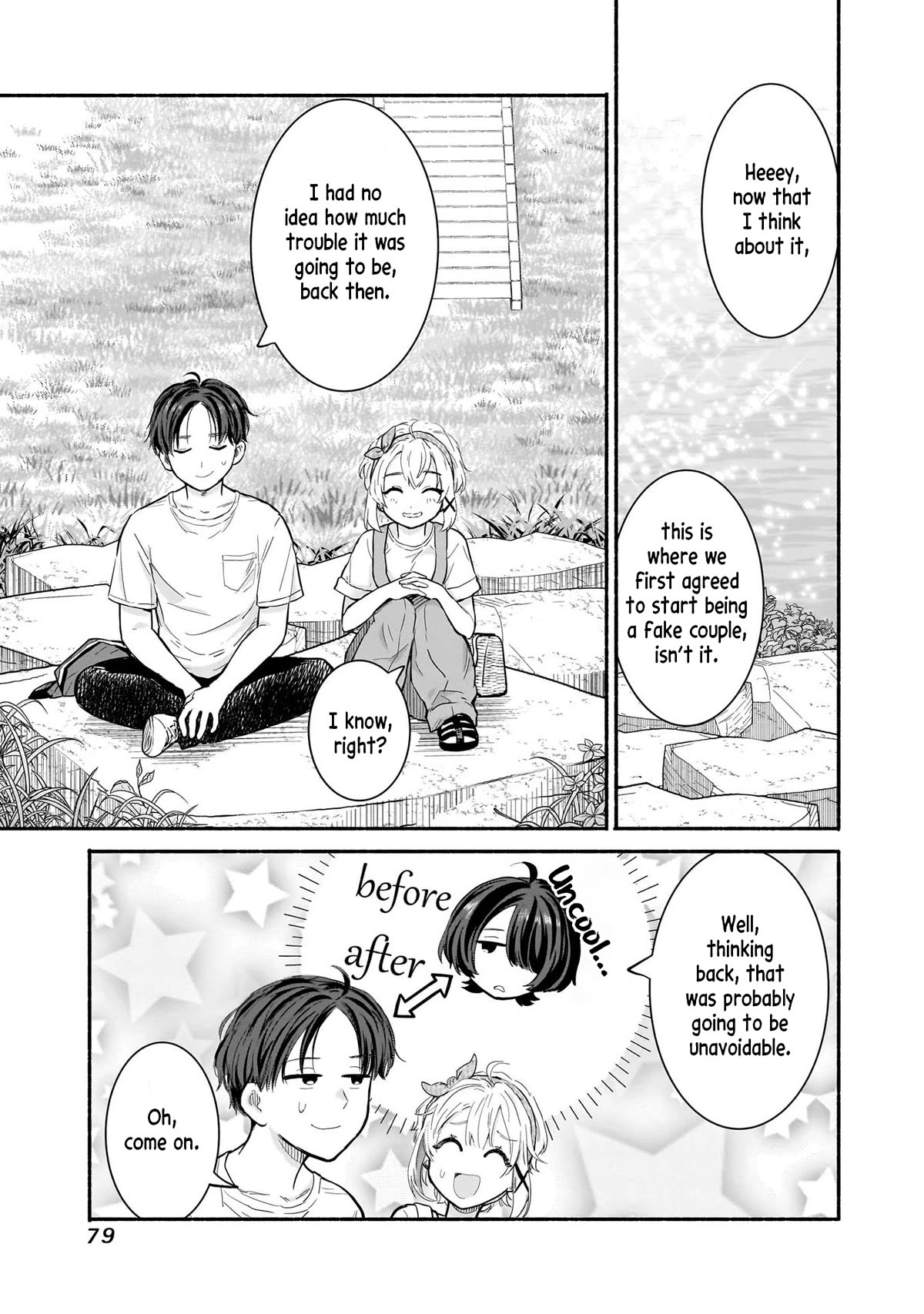 Hey, Wanna Go Out With Me? My Childhood Friend, a Beautiful Girl, Asked Me To Be Her Boyfriend, and I’ve Started a Camouflage Boyfriend Chapter 19 page 11 - Chapter 19: Even Now, At This Moment
