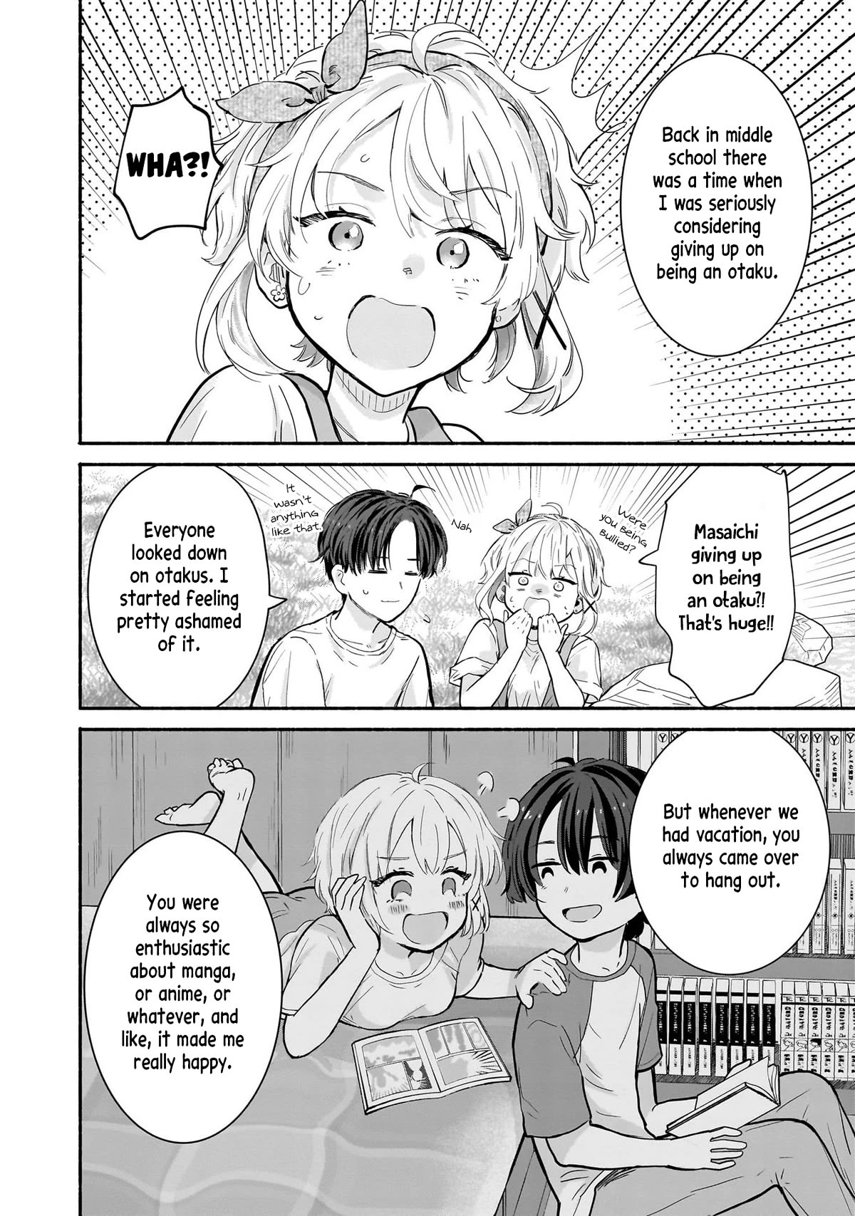 Hey, Wanna Go Out With Me? My Childhood Friend, a Beautiful Girl, Asked Me To Be Her Boyfriend, and I’ve Started a Camouflage Boyfriend Chapter 19 page 14 - Chapter 19: Even Now, At This Moment