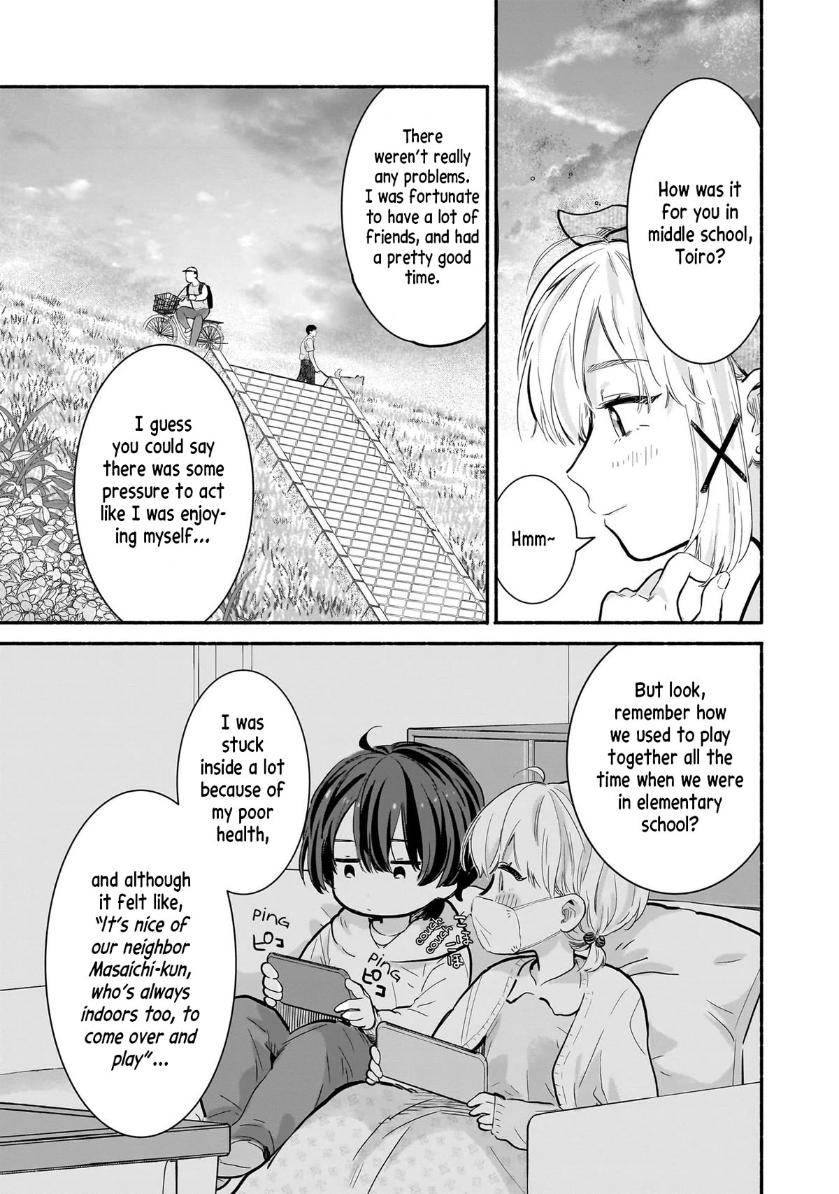 Hey, Wanna Go Out With Me? My Childhood Friend, a Beautiful Girl, Asked Me To Be Her Boyfriend, and I’ve Started a Camouflage Boyfriend Chapter 19 page 17 - Chapter 19: Even Now, At This Moment