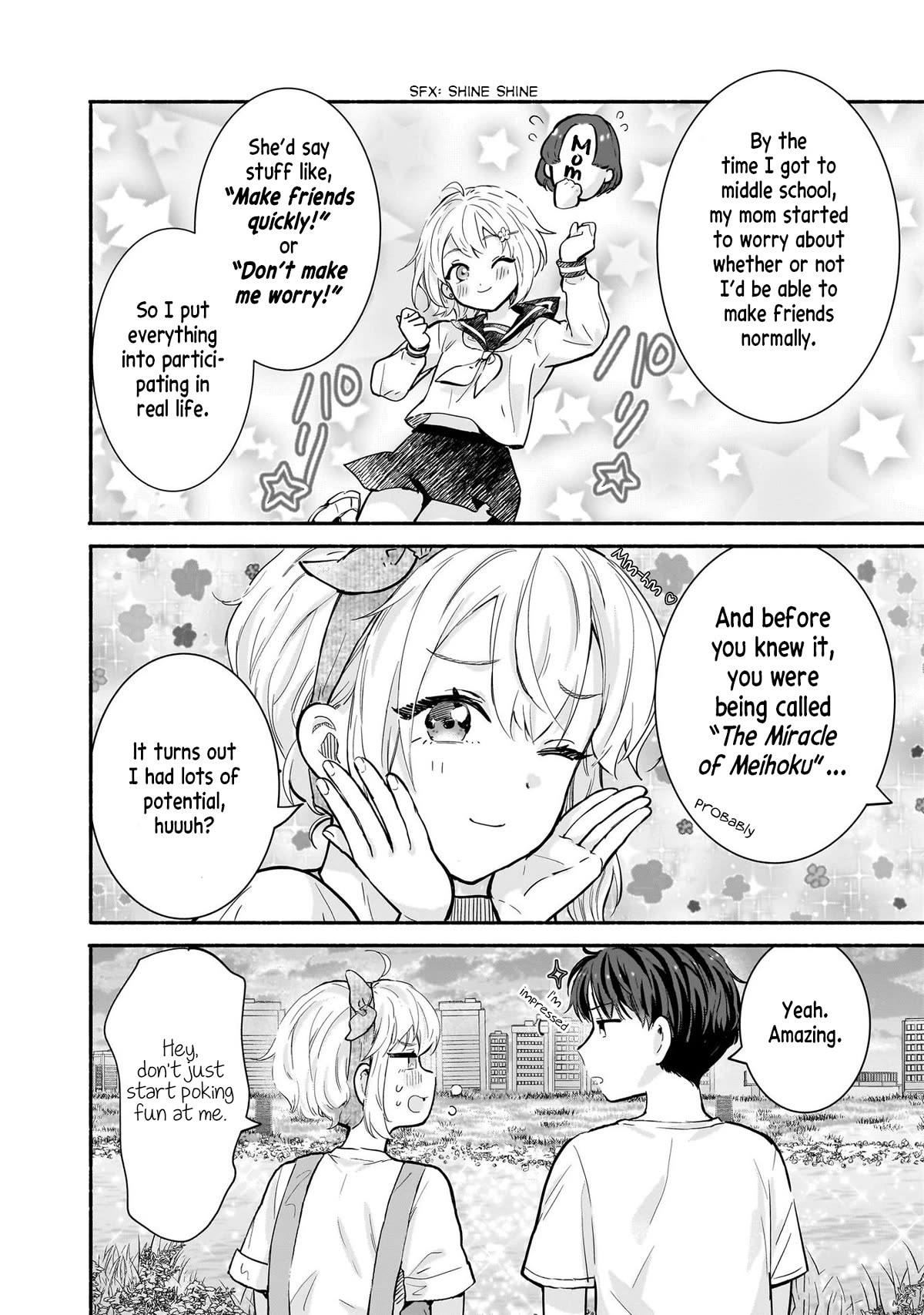 Hey, Wanna Go Out With Me? My Childhood Friend, a Beautiful Girl, Asked Me To Be Her Boyfriend, and I’ve Started a Camouflage Boyfriend Chapter 19 page 18 - Chapter 19: Even Now, At This Moment