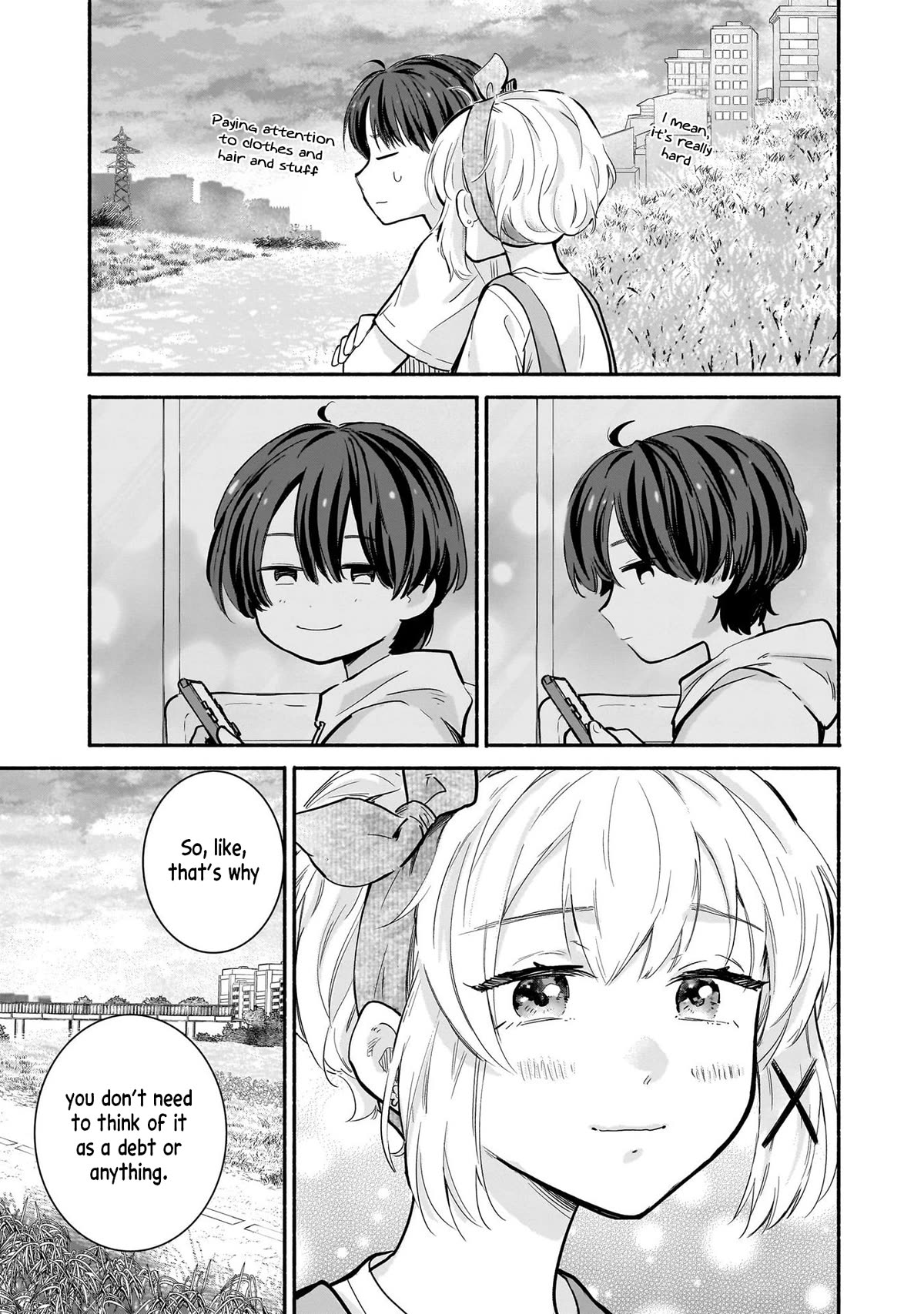 Hey, Wanna Go Out With Me? My Childhood Friend, a Beautiful Girl, Asked Me To Be Her Boyfriend, and I’ve Started a Camouflage Boyfriend Chapter 19 page 19 - Chapter 19: Even Now, At This Moment