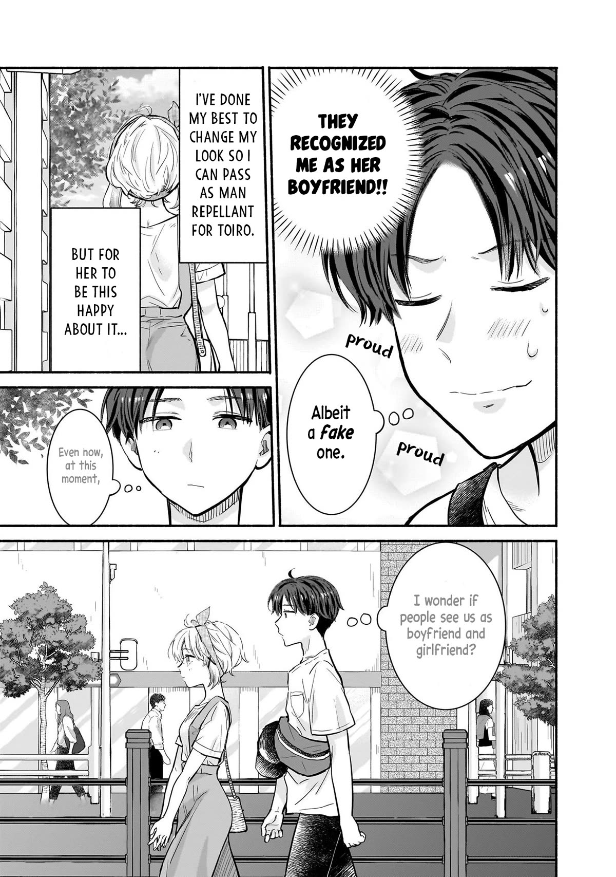 Hey, Wanna Go Out With Me? My Childhood Friend, a Beautiful Girl, Asked Me To Be Her Boyfriend, and I’ve Started a Camouflage Boyfriend Chapter 19 page 5 - Chapter 19: Even Now, At This Moment