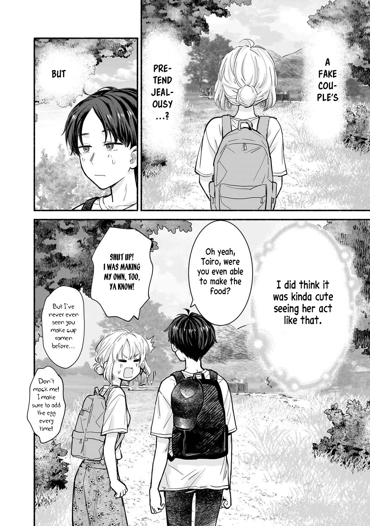 Hey, Wanna Go Out With Me? My Childhood Friend, a Beautiful Girl, Asked Me To Be Her Boyfriend, and I’ve Started a Camouflage Boyfriend Chapter 21 page 22 - Chapter 21: Time for the Real Thing