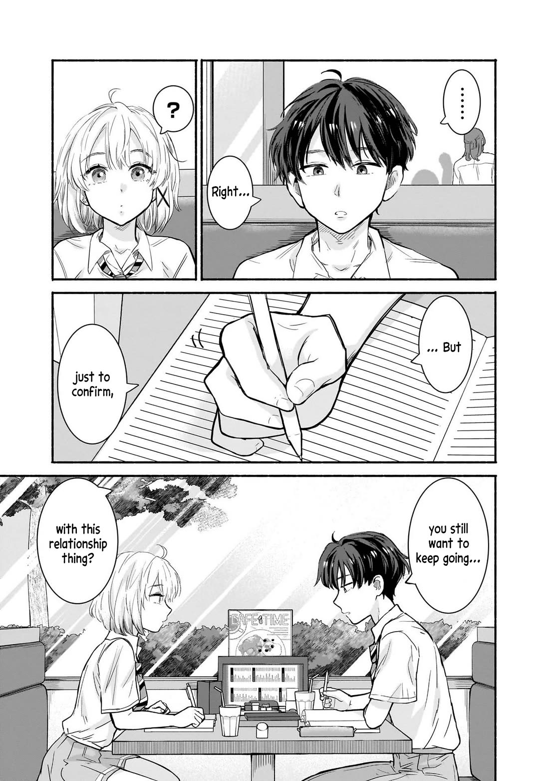Hey, Wanna Go Out With Me? My Childhood Friend, a Beautiful Girl, Asked Me To Be Her Boyfriend, and I’ve Started a Camouflage Boyfriend Chapter 23 page 9 - Chapter 23: From Here On Out