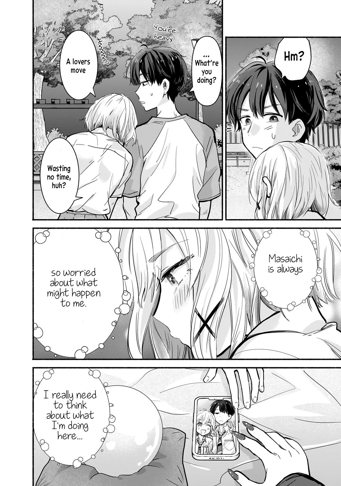 Hey, Wanna Go Out With Me? My Childhood Friend, a Beautiful Girl, Asked Me To Be Her Boyfriend, and I’ve Started a Camouflage Boyfriend Chapter 24 page 18 - Chapter 24: A Fake Couple's Natural Enemy: Fabulous-sama